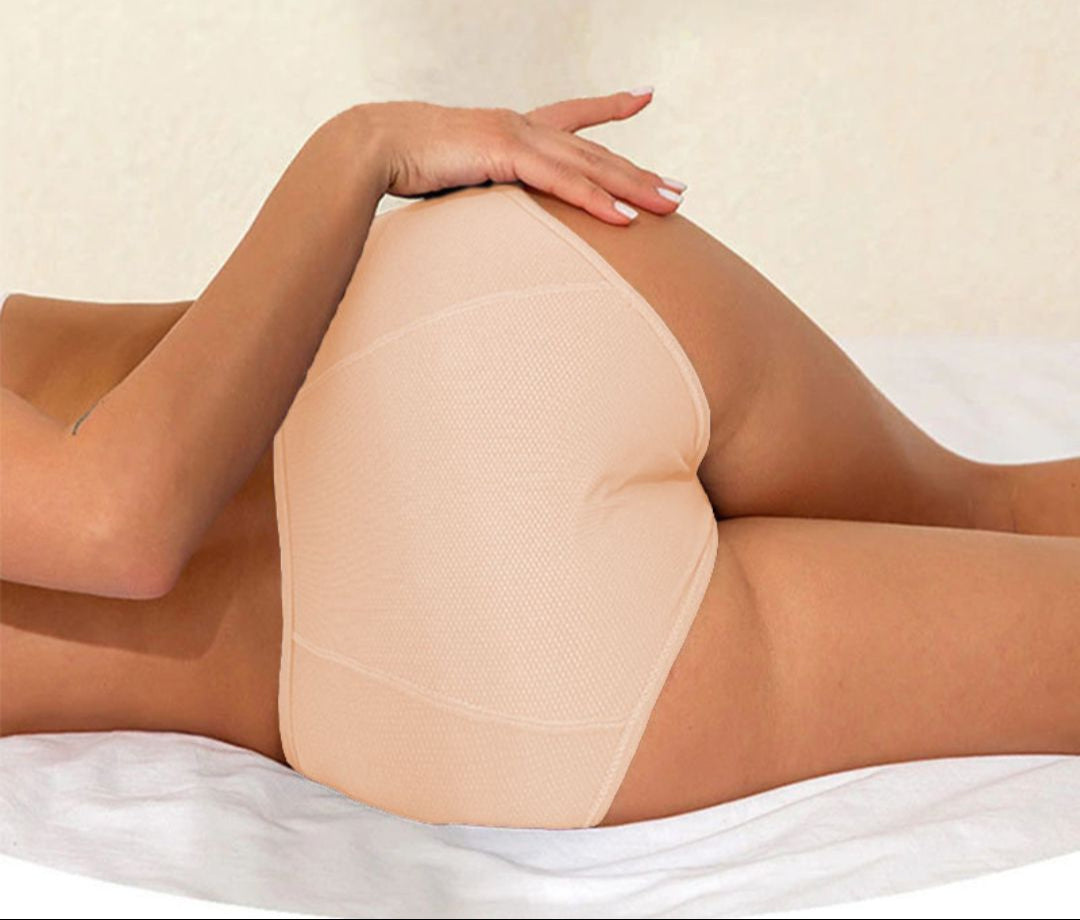 Bekväma & Diskreta Läckagesäkra Underkläder (Kraftig Flöde Beige 1-Pack)