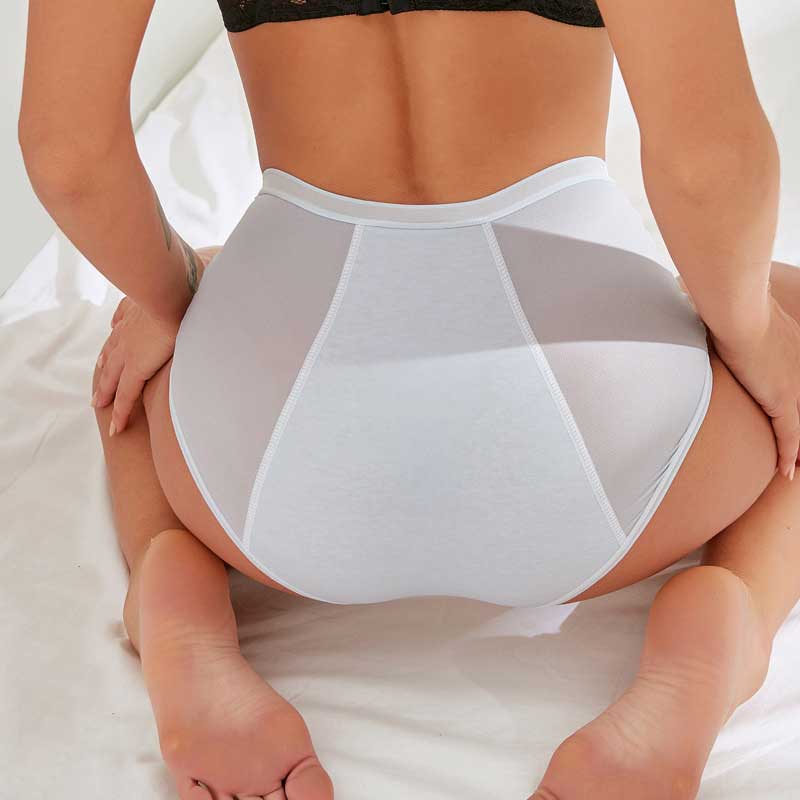 NY: Läcksäkra Höga Midjor (Tung Flöde 3-Pack)
